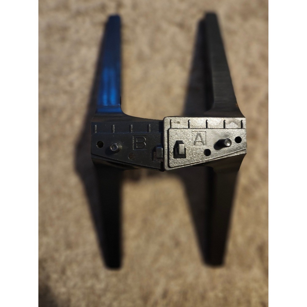 TV Stand Legs Base Mount Replacement Black for model # 49/55UJ63.  Vizio
